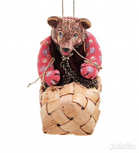 Кукла подвесная Медведь в лапте A2189096