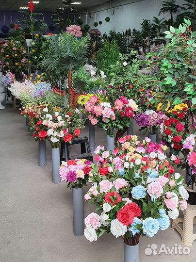 Искусственные цветы, интерьерные цветы, букеты