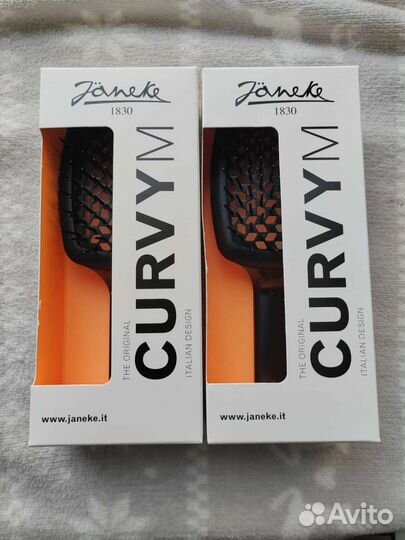 Расчёска Janeke Curvy M Hair Brush