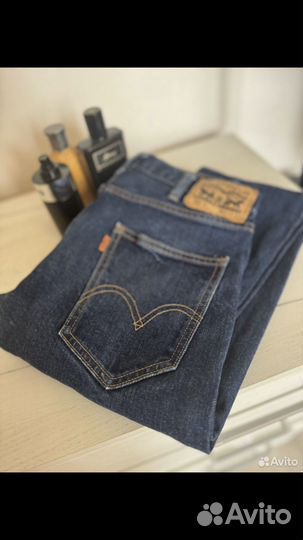 Джинсы мужские levis 505 размер w27 L37 оригинал