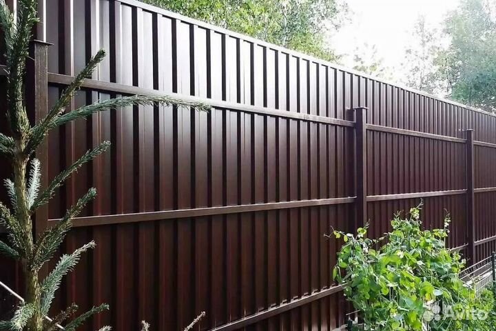 Заборы и Ворота из Профлиста проф настила