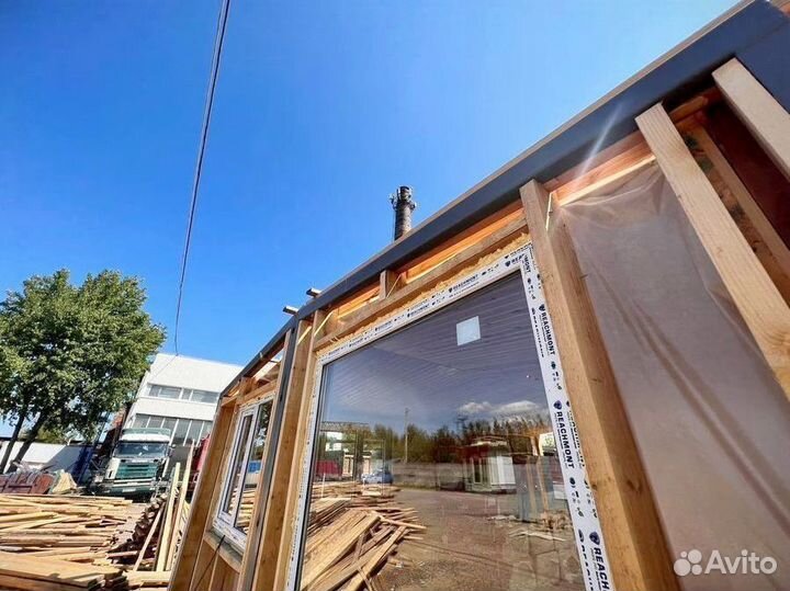 Модульный дом бытовка вагончик