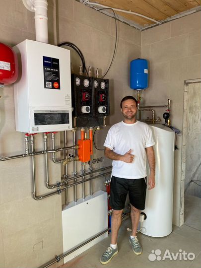 Монтаж отопления, водоснабжения. Сантехник