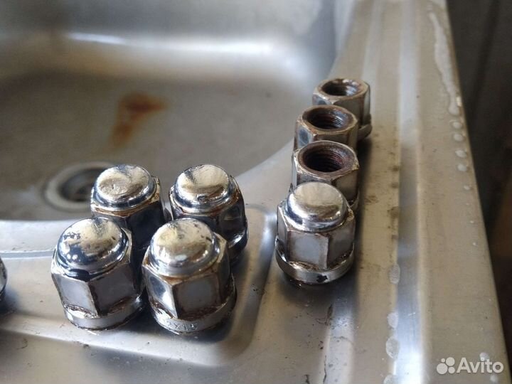 Колесные гайки hyundai solaris accent getz