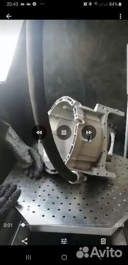 Дробеструйная установка для очистки деталей