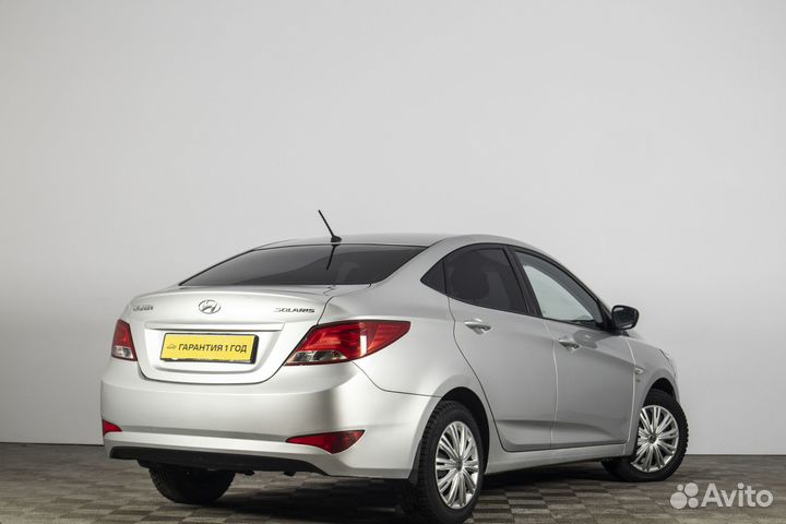 Hyundai Solaris 1.6 AT, 2015, 165 713 км