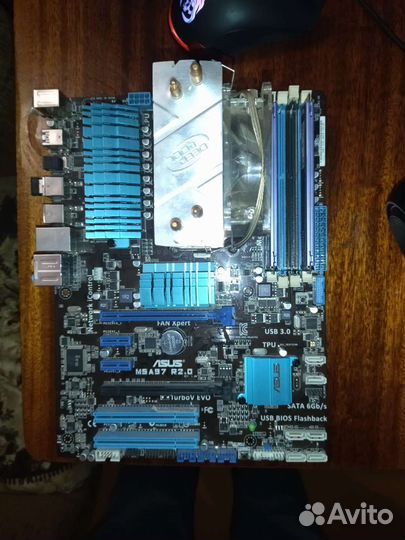 Материнская плата с amd fx 4350 и 4gb озу