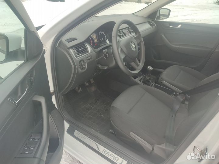 Skoda Rapid 1.6 МТ, 2019, 56 000 км