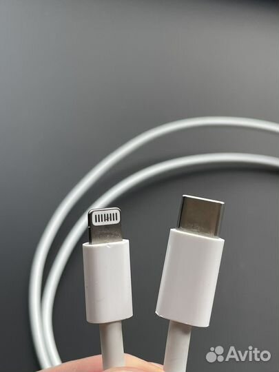 Провод apple lightning - usb type-c бу