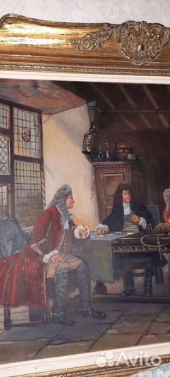 Большая картина 50-60 годы Голландия