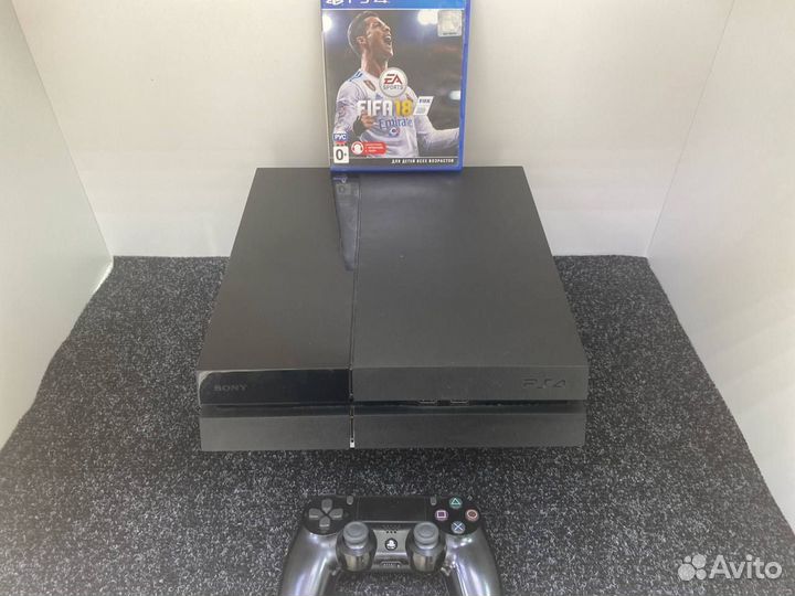 Игровая приставка Sony ps4 fat 500gb К134