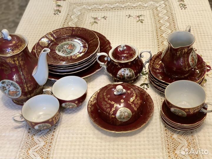 Чайный сервиз гдр мадонна