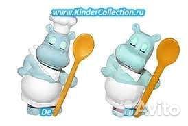 Бегемотики из киндер сюрприз 1992год