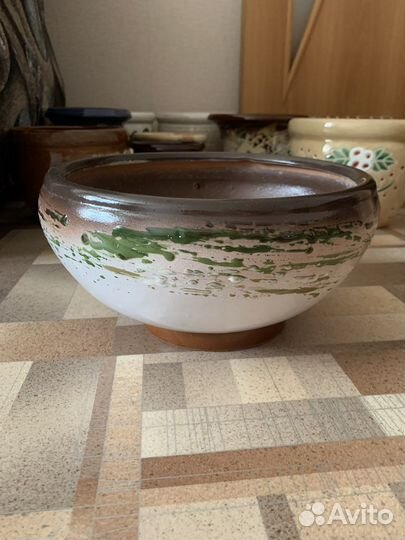 Горшок керамический для цветов