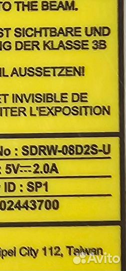 Внешний привод asus