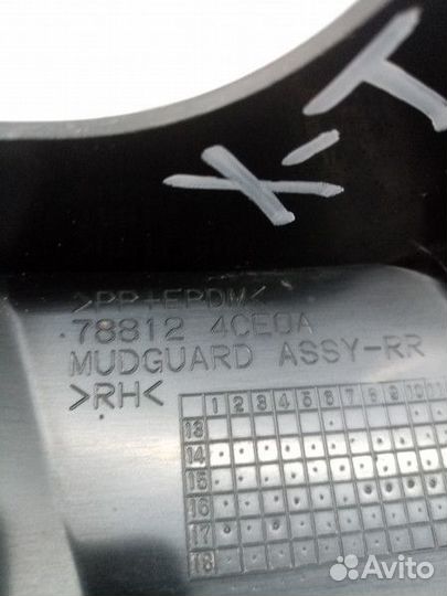 Брызговик задний правый Nissan X-Trail 3 (T32)