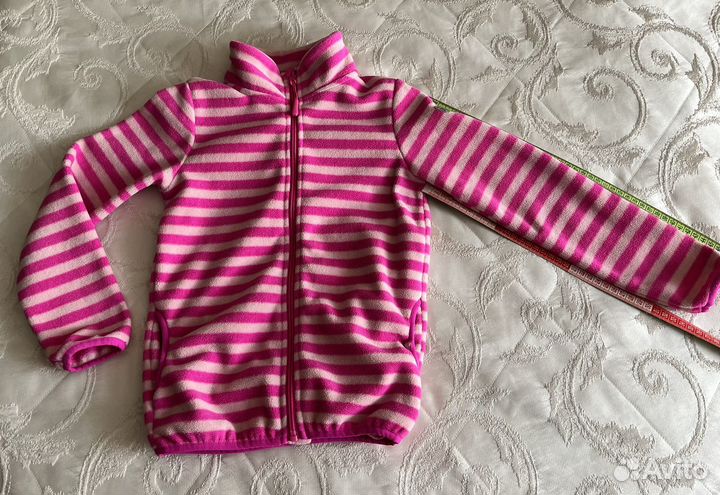 Флисовая кофта 128