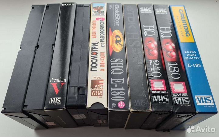 Видеокассеты vhs