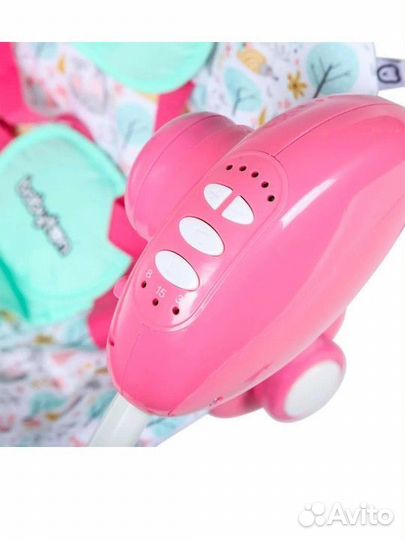 Детские электронные качели babyton