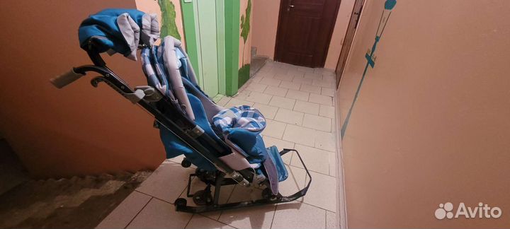 Коляска санки