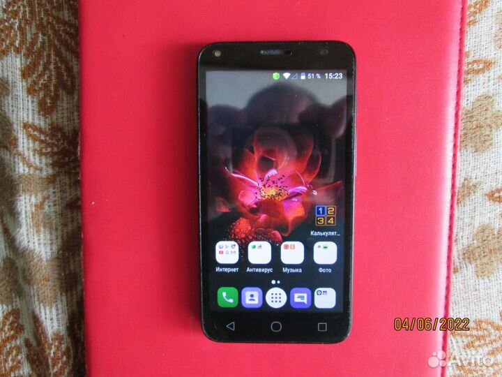 Alcatel Pixi4(5) -5010D,2 сим, 6 андройд