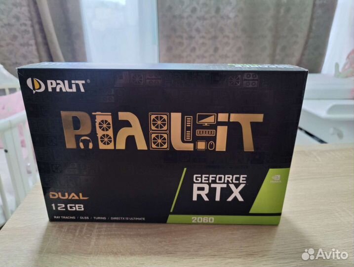 Palit GeForce RTX2060 Dual 12gb