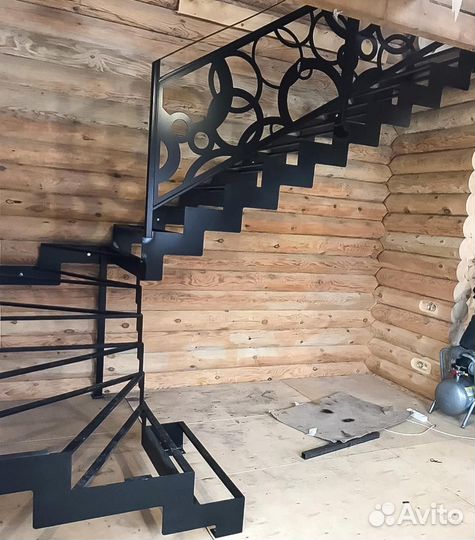 Ограждения перила для лестниц