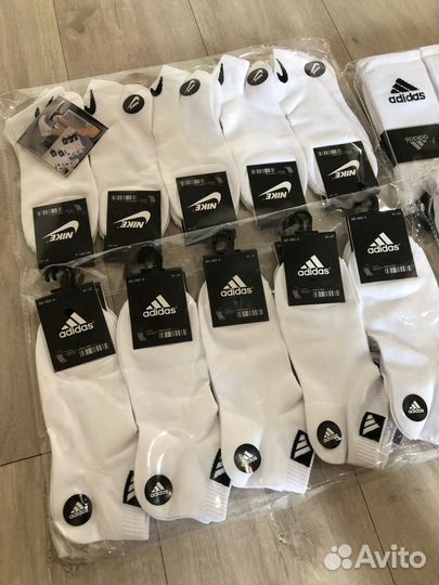 Носки Nike и Adidas