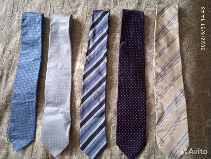 Шелковый галстук, Италия. Цена за шт