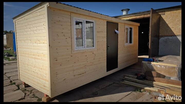 Бытовка для проживания теплая