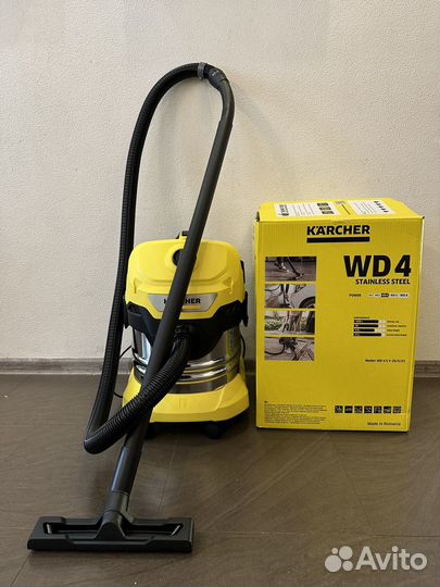 Строительный пылесос WD 4 Karcher