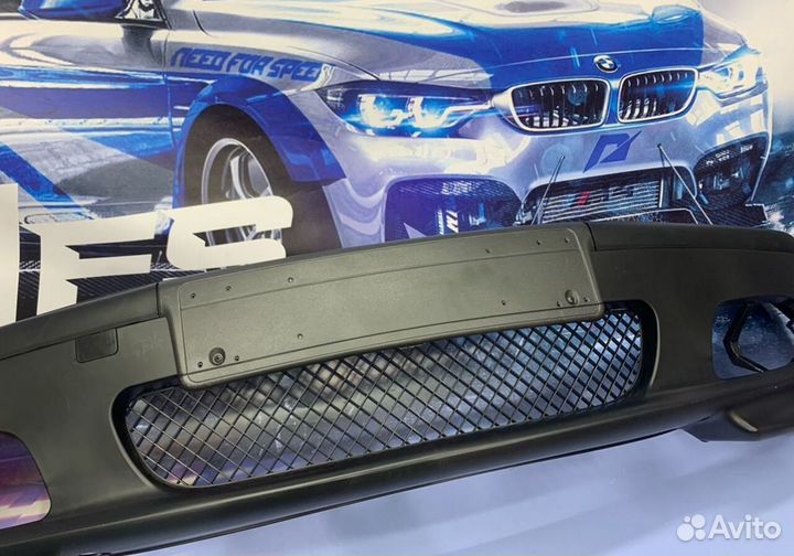 Бампер передний BMW E46 M абс пластик