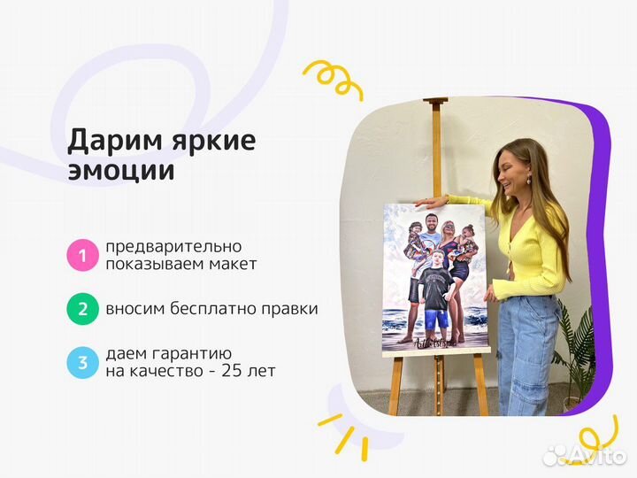 Портрет по фото на заказ Иркутск