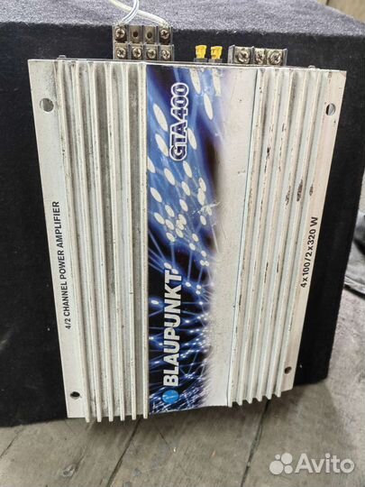 Сабвуфер и усилитель