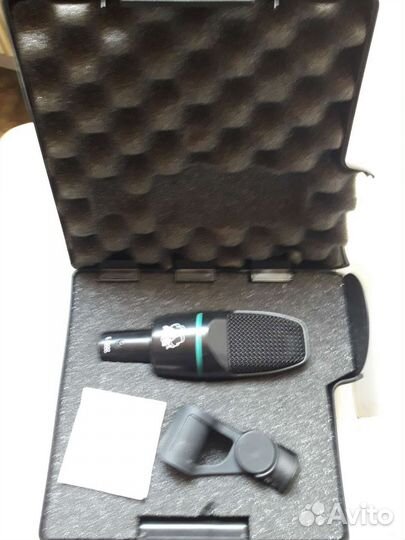 Конденсаторный микрофон. AKG C3000