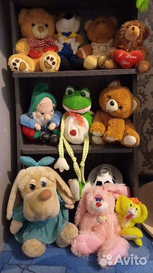 Мягкие игрушки разные