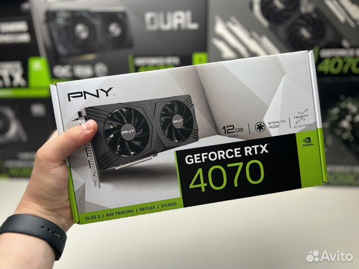 PNY RTX 4070 velocity X OC 12G