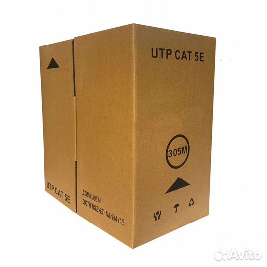 Кабель SIB LAN U/UTP 2 пары, Кат.5е, внутренний,30