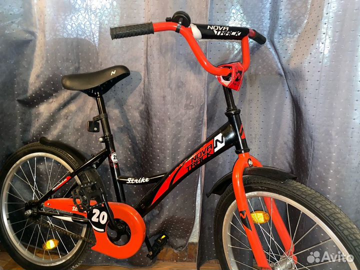 Детский велосипед Novatrack Strike 20 (2020)