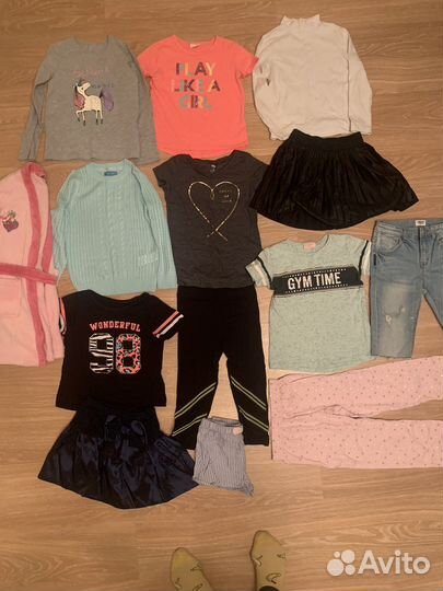 Вещи пакетом на девочку 5-6 лет