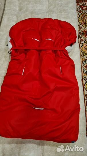 Зимний конверт в коляску