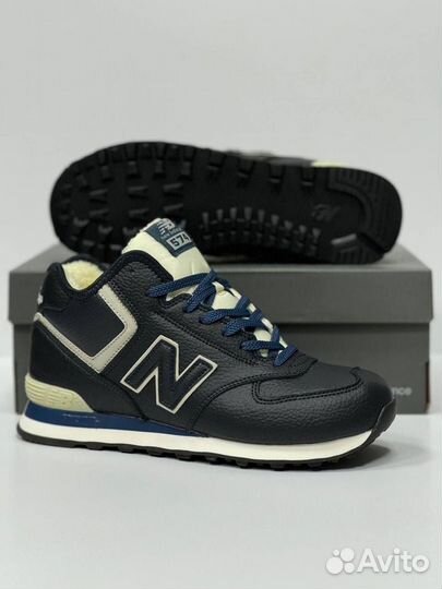 Кроссовки new balance 574 высокое зимние