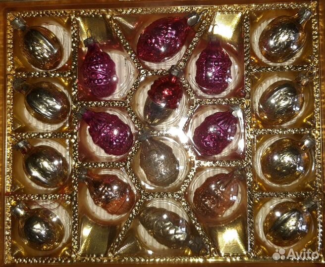 Елочные игрушки малютка СССР