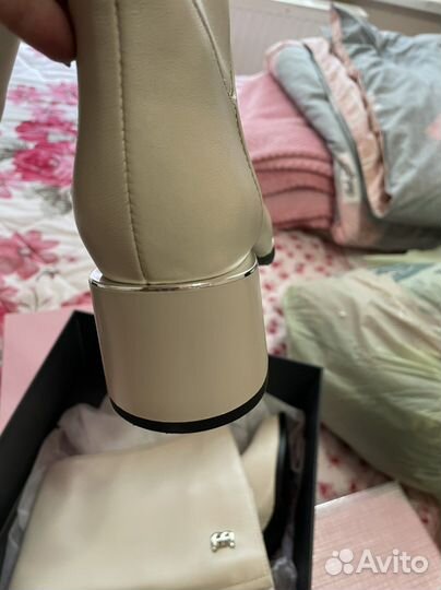 Ботильоны сапоги Из натуральной кожи