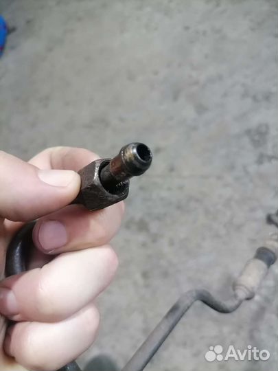 Трубка турбины opel vectra b