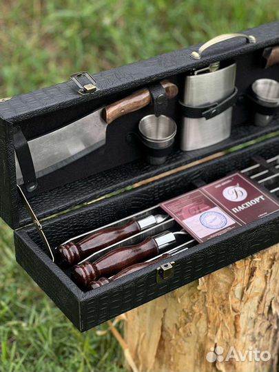 Шашлычный набор в кейсе