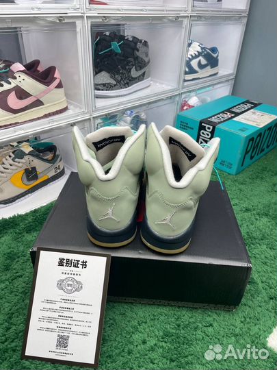 Nike Air Jordan 5 retro Jade Оригинал (Poizon)