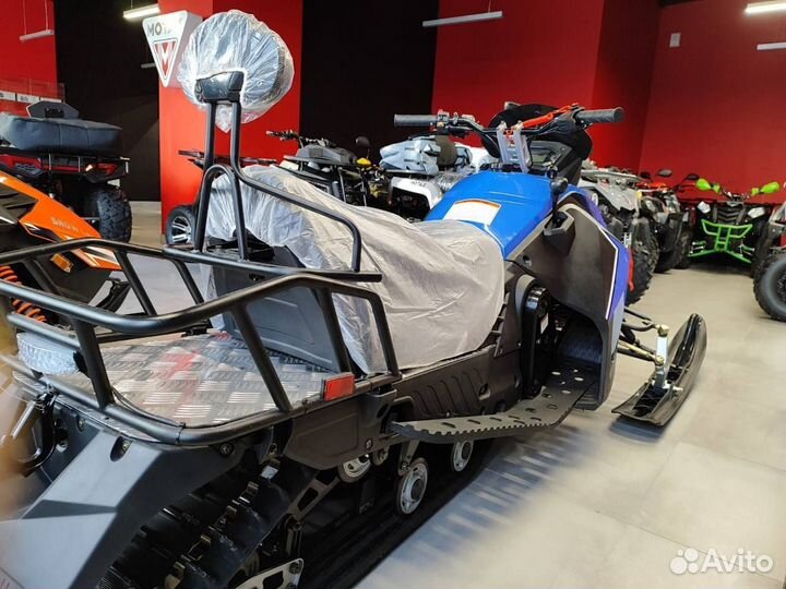 Снегоцикл снегоход Motax Snow Cat 150 синий