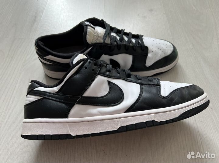 Nike Dunk Low Retro кроссовки кожаные оригинал