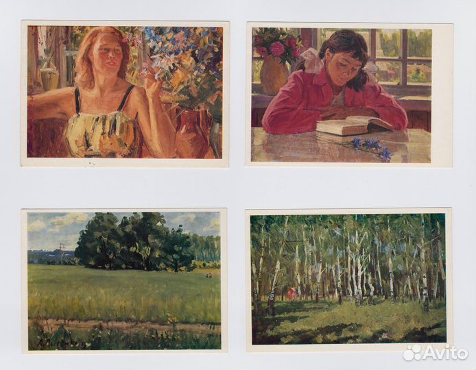 Набор Лысенко 1969 полный 12 шт соцреализм война